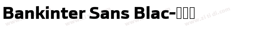 Bankinter Sans Blac字体转换 Bankinter Sans Blac字体转换